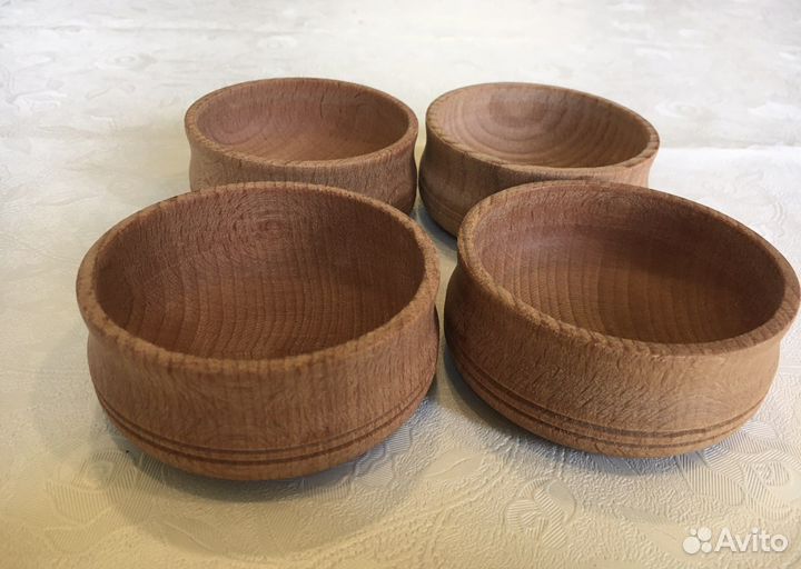 Соусник деревянный.4шт