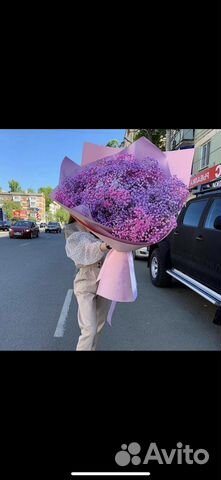 Букет гигант из гипсофилы