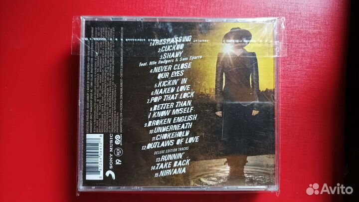 Аудиодиск Adam Lambert Trespassing