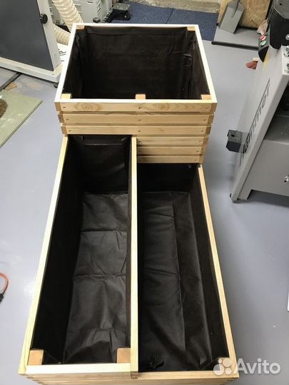 Клумба деревянная для сада и огорода