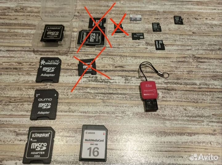 Карта памяти и Переходники MicroSD