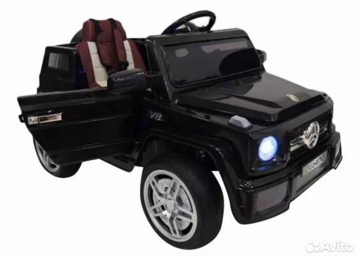 Электромобиль Mercedes черный