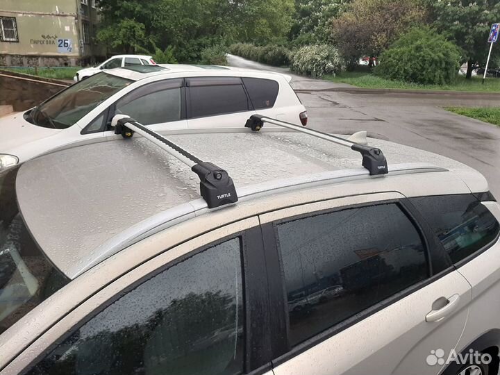 Багажник на крышу Turtle для Лада Веста SW