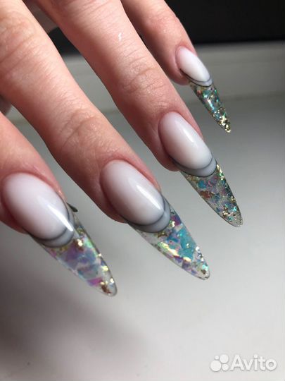 Маникюр с покрытием