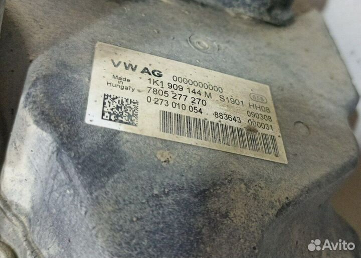 Рулевая рейка (в сборе) б/у для Audi A3 (1K1423055