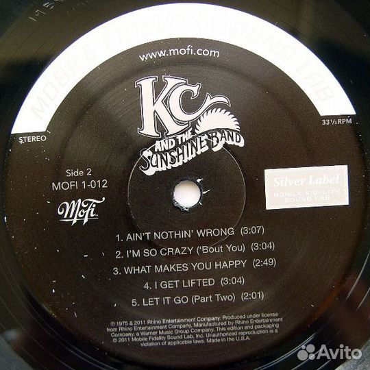 KC & The Sunshine Band (1 LP)