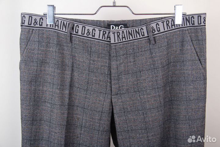 Dolce Gabbana шерстяные брюки