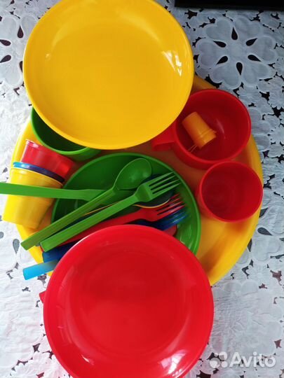 Дорожный набор посуды