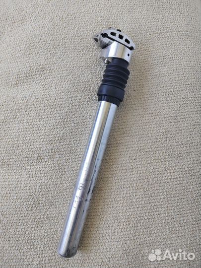 Шатуны, подседельный штырь с амортизатором, звезда