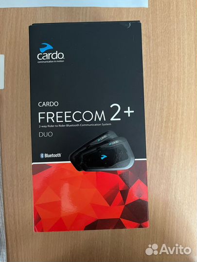 Мотогарнитура cardo freecom 2+