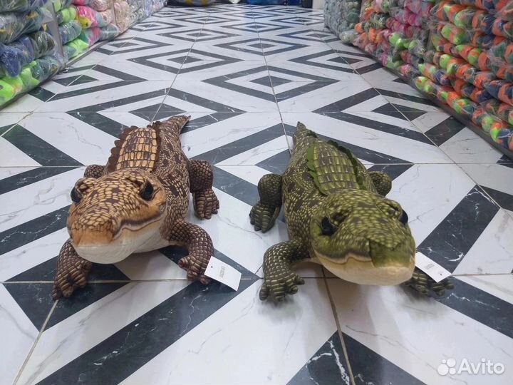 Мягкая игрушка крокодил 80 см