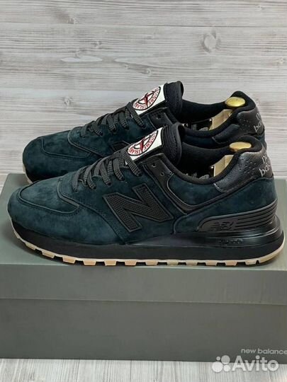 Кроссовки new balance 574 stone island