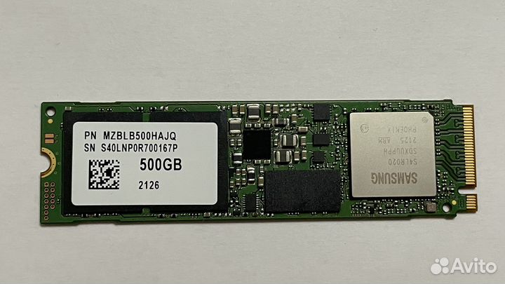 SSD Samsung 970 Pro 512 Gb NVMe M2