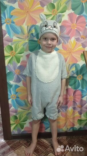 Новогодний костюм зайчика