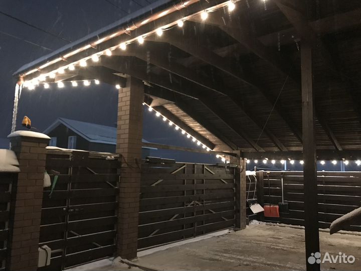 Построим навес под Авто(д.Крутая.,Опалиха)