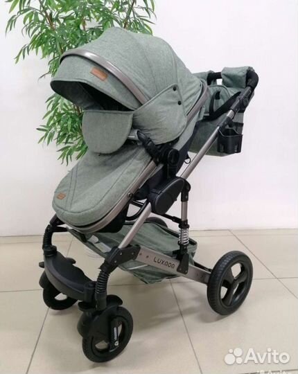 Коляска 3 в 1 теплый трансформер, до 3 лет