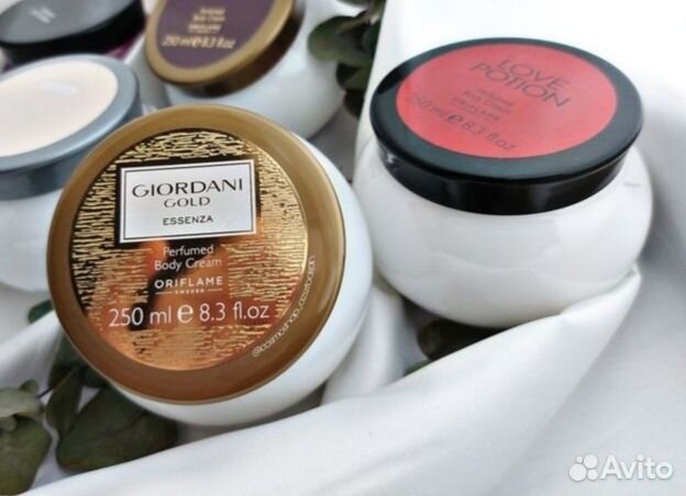 Парфюмированный крем для тела