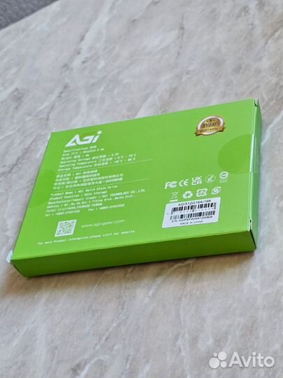 Новый 512 гб SSD M.2 3D-nand AGI AI198 2056 мб/с