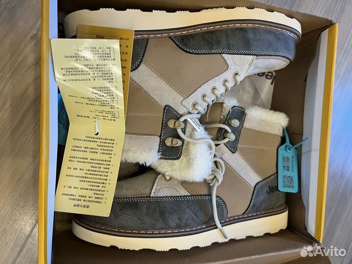 Ботинки мех искуств 42 26см jeep