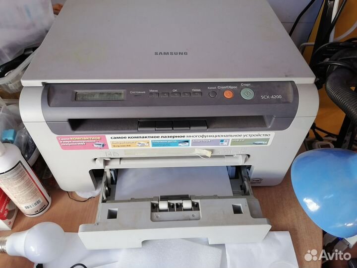 Мфу лазерный бу Samsung SCX-4200