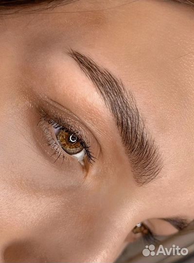 Оформление бровей