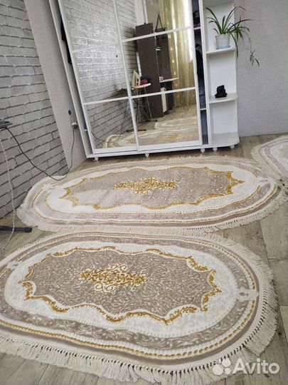 Новый комплект турецких ковров 3шт