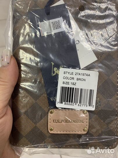 Обложка на паспорт us polo assn