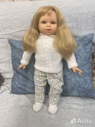 Кукла большая ГДР пупс