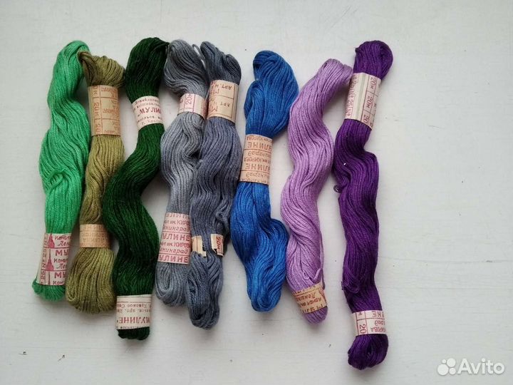 Нитки мулине СССР