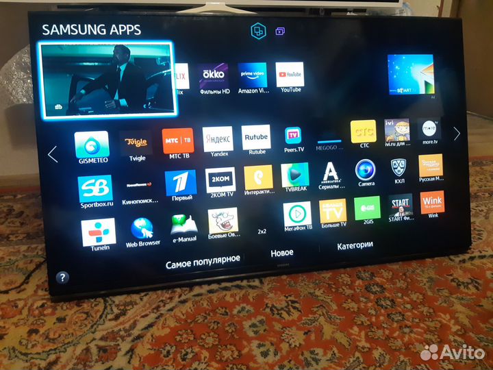 Телевизор samsung 48h6650,smart,wifi,3D