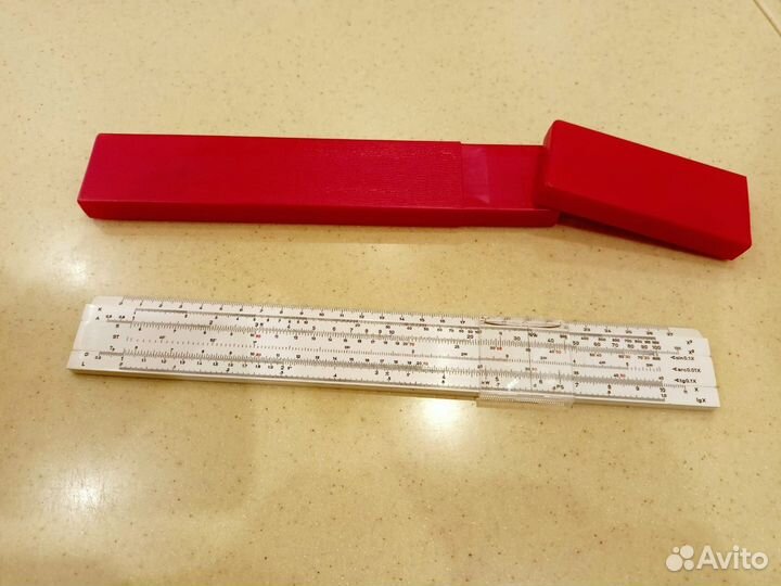 Логарифмическая линейка СССР / новая