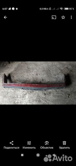 Бампер передний golf 2