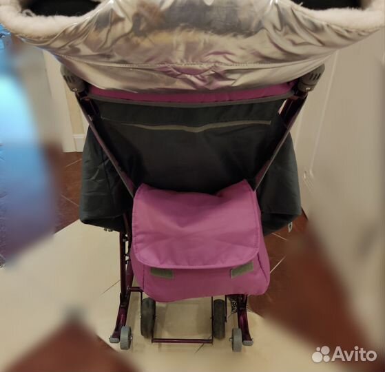 Детские санки коляска