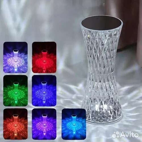 Светильник-ночник alex cristal, беспроводная