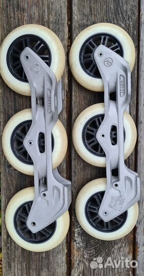 Рама для роликовых коньков trinity с колесами