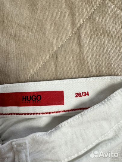 Джинсы hugo boss женские белые