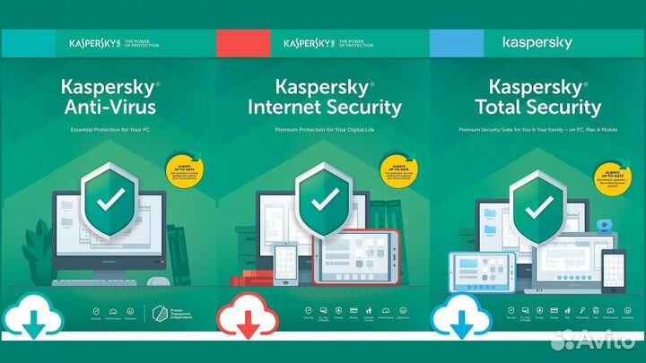 Ключ Kaspersky Standart / Premium и др