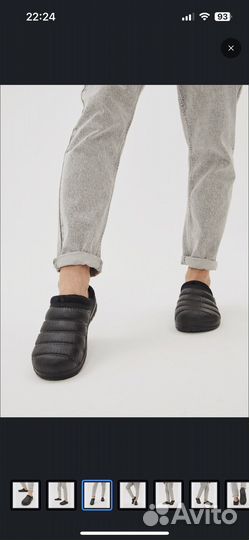 Сабо утепленые галоши