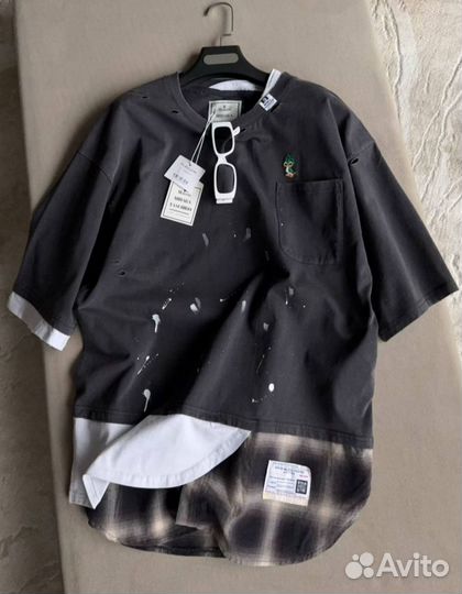 Maison mihara оверсайз футболка