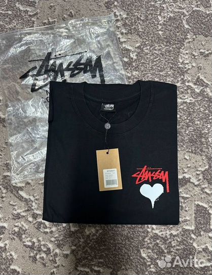 Футболка Stussy Heart Оригинал