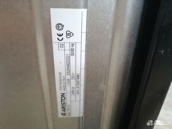 Электрический духовой шкаф ariston