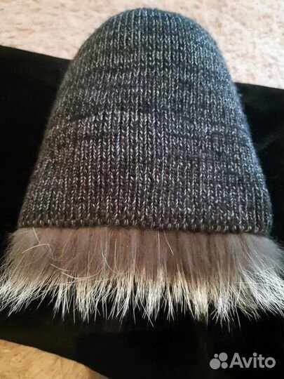 Шапка из чернобурки