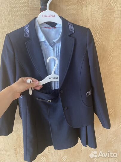 Костюм школьный для девочки 134