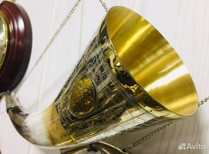 Кубок рог для питья вина