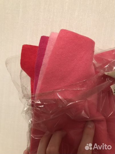 Набор листов фетра 4шт формат А4