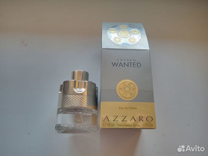 Пустой флакон Azzaro Wanted