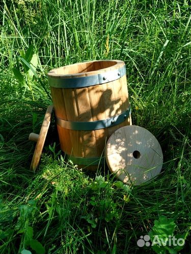 Кадка дубовая 12 л