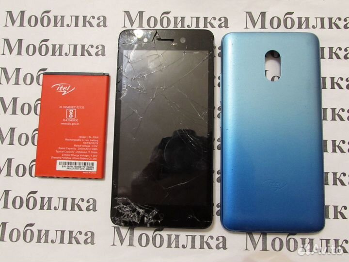 Телефон “Itel A16 Plus”, требуется ремонт