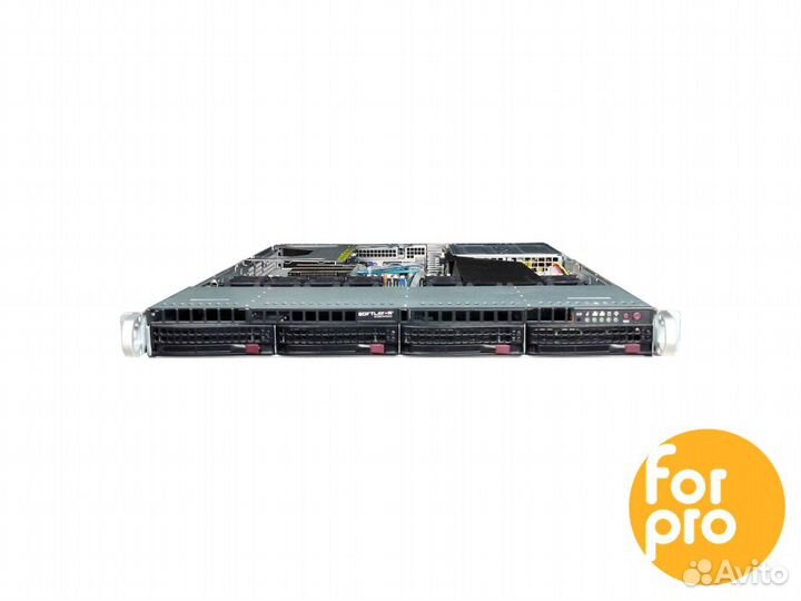 Сервер Supermicro 6018U 4LFF 2xE5-2696v4 112GB