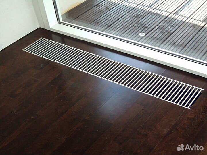 Конвектор внутрипольный RCQ 80-300-800 rommer